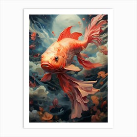 Koi Fish 2 Art Print