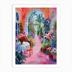 Pink Garden Art Print