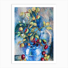 Cranberry Classic Fruit Art Print