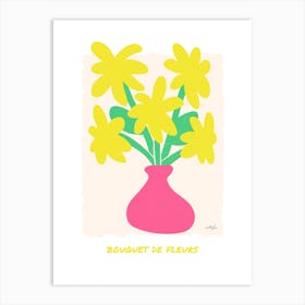 Bouquet De Fleurs 2 Art Print