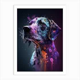 cute Dalmatian Art Print