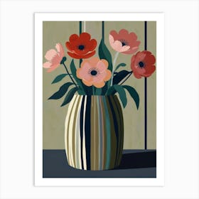 Flowers In A Vase 34 Art Print