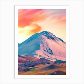 Mountain Landscape Art Print