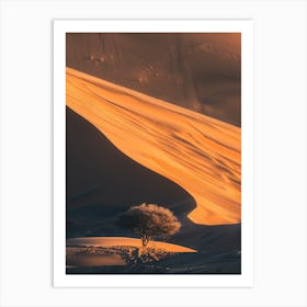 Sand Dunes Art Print