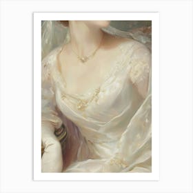 Portrait Of A Lady Art Print