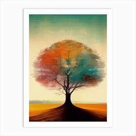 Tree Lithograph Poster