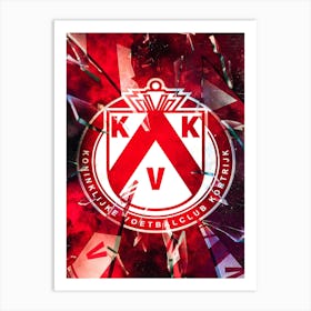 Kv Kortrijk 1 Art Print