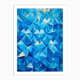 Tessellation Exploration Geometric Illustration 1 Art Print