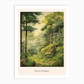 Forest Of Soignes Art Print