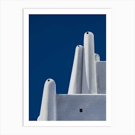 Visions Of Oia Art Print