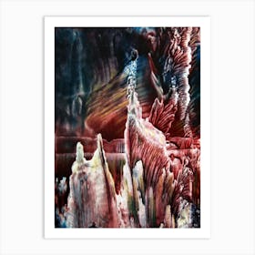 Stalactites Art Print