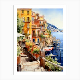 Tuscany Coast Art Print