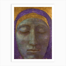 Face Of The Virgin Art Print