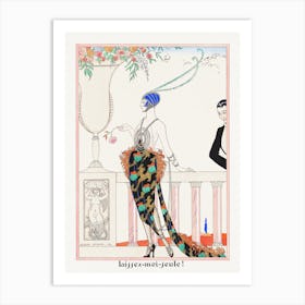 Art Deco Fashion 1920s Art Print