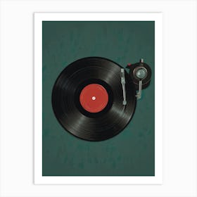 Vinyl Record 3 Art Print