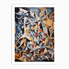 Guernica - Fractalized 3 Art Print