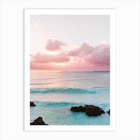 Anse De Grande Saline, St Barts Pink Photography 4 Art Print