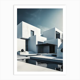Modern Architecture Minimalist 11 Art Print