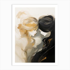 Two Women In Love Art Print