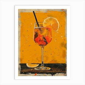 Aperol Spritz Art Print 68 Art Print