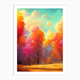 Autumn Landscape Art Print