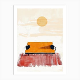 A Symphony Of Space Age Light Mid Century Style Art Print