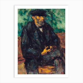 The Gardener Vallier (1906), Paul Cézanne Art Print