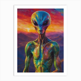 Alien 13 Art Print