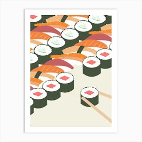 Nigiri Sushi Art Print