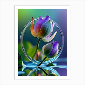 Lotus Flower 172 Art Print