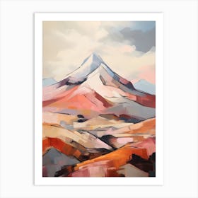 Beinn A Chlachair Scotland 1 Mountain Painting Art Print