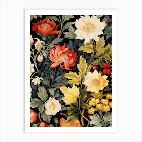 Floral Tapestry 3 Art Print