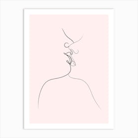 A Moment On The Lips Art Print