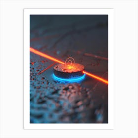 Laser Pointer 2 Art Print