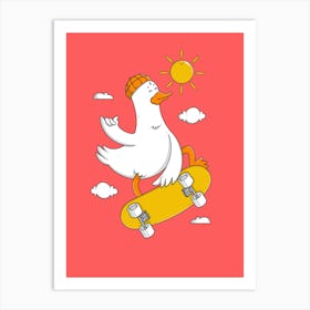 Tony Honk Art Print