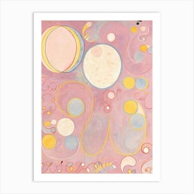 Hilma af Klint - The Ten Largest, No. 08, Adulthood, Group IV Art Print