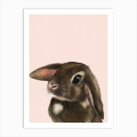 Baby Bunny Art Print