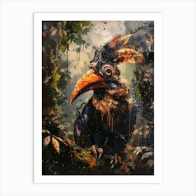 Bird In The Jungle Art Print