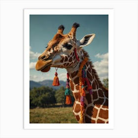 Giraffe 74 Art Print