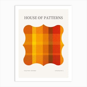 Checkered Pattern Poster 32 Art Print