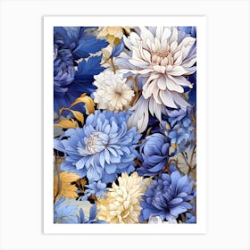 Floral Tile 4 Art Print