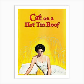 Cat On A Hot Tin Roof (1958) Art Print