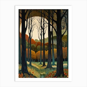 William Morris Walk In The Woods 1 Art Print