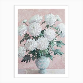 A World Of Flowers Chrysanthemum 4 Painting Art Print