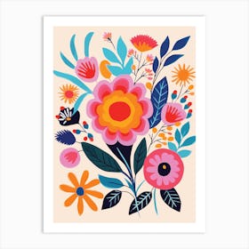 Floral Bouquet 3 Art Print