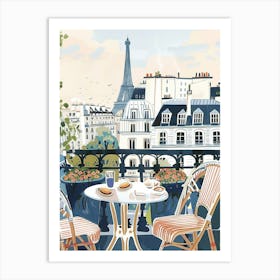 Paris Balcony Art Print