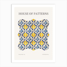 Tile Pattern Poster 21 Art Print