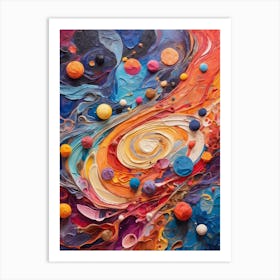 Abstract Painting 42 Art Print