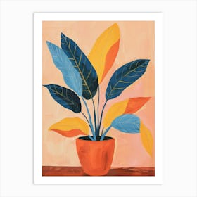 Potted Plant 11 Art Print