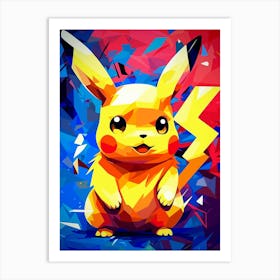 Pokemon Pikachu 1 Art Print